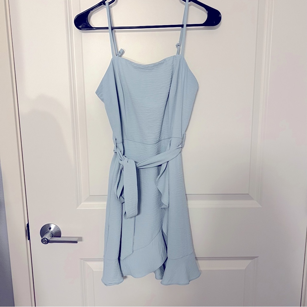 She + Sky Powder Blue Dress
